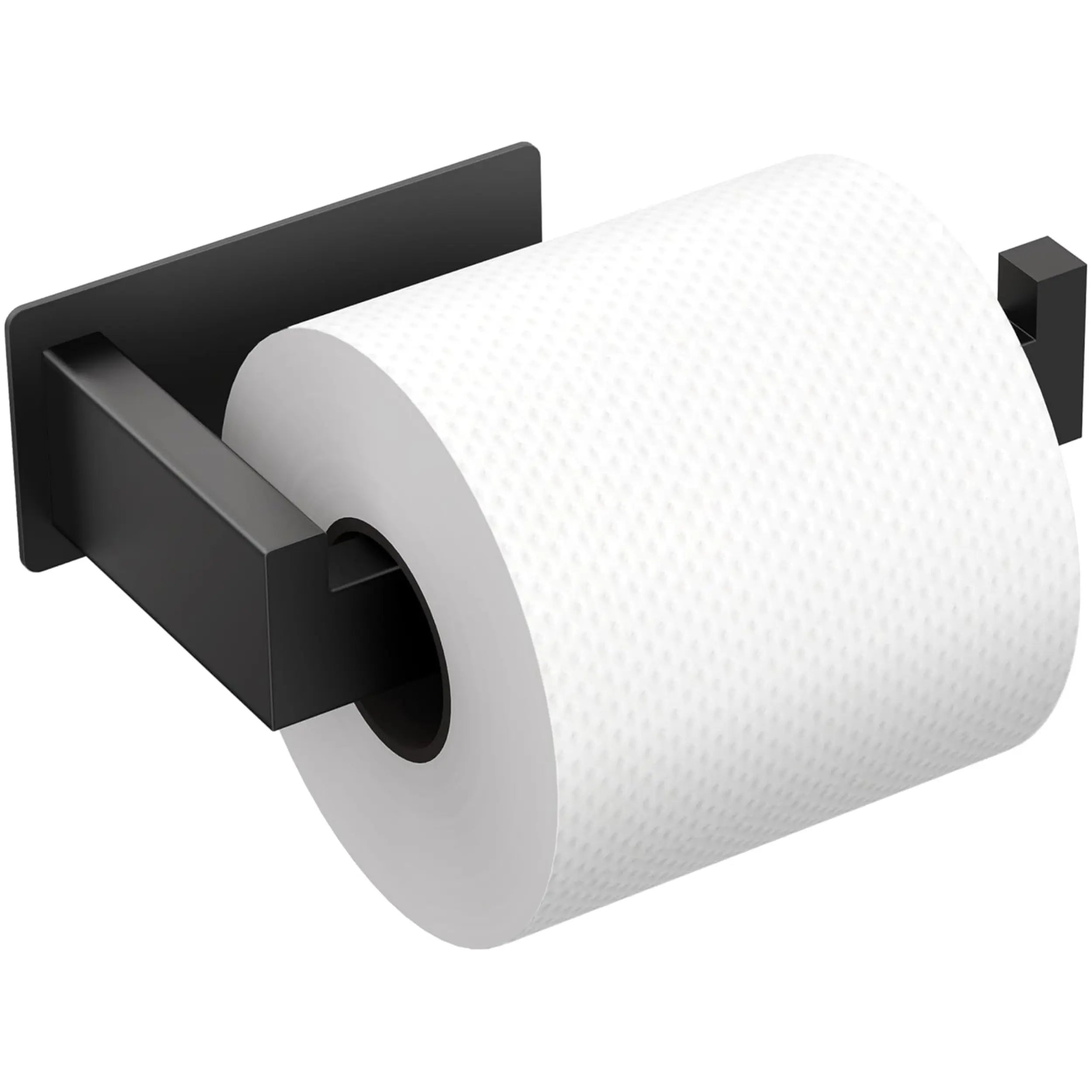 Auxmir Toilet Paper Holder, Self Adhesive Toilet Roll Holder , Premium Thicken SUS304 Stainless Steel, Rustproof No Drilling Toilet Tissue Holder for Bathroom, Kitchen, Washroom, RV & Office