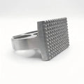 Meat Tenderizer Mallet - 1Pc Heavy-Duty 1-Piece Die-Cast Metal Kitchenware, Ergonomic Handle Cooking Utensil for Steak, BBQ Prep