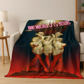 Classic Scarface Tony Montana Film Poster Art Flannel Fleece Blanket, Soft Cozy Warm Lightweight, Room Accessories for Bed/Sofa/Couch, Gift for Movie Fans