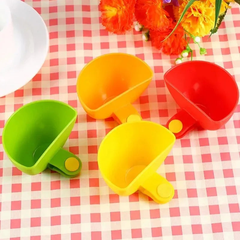 Kitchen Condiments Dipping Sauce Bowl Rack Seasoning Plate Snacks Spoon Seasoning Plate Sauce and Vinegar Plate Kitchen Gadgets