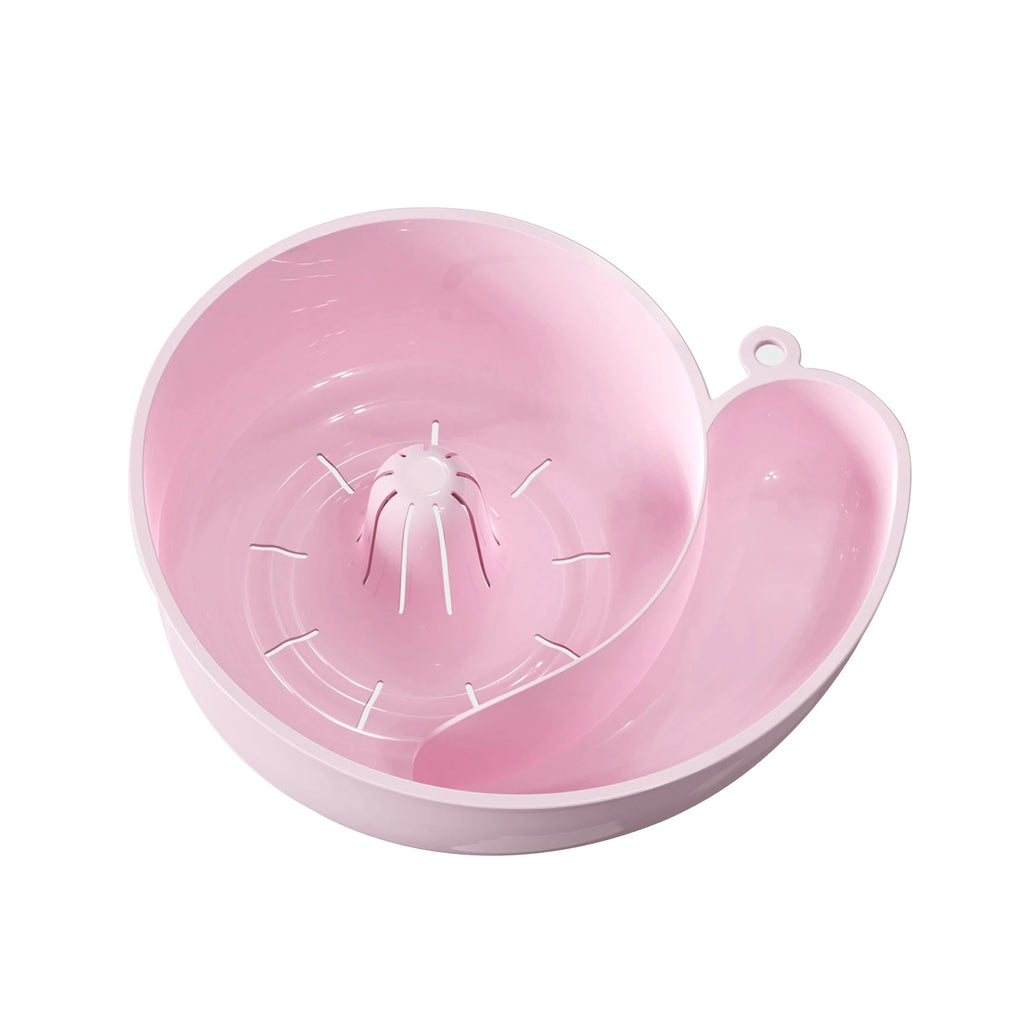 Spin Shape Automatic Vegetable Washing Household Fruit Drain Basket Reusable Kitchen Cleaning Filter Basket Tool Remove Stain