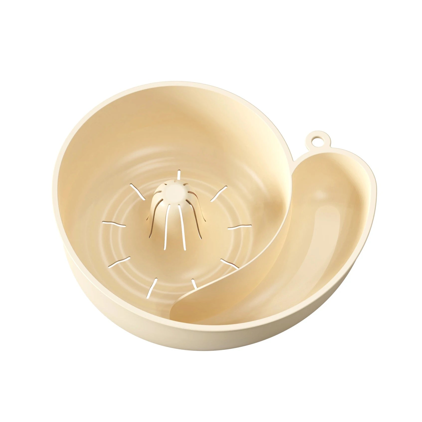 Spin Shape Automatic Vegetable Washing Household Fruit Drain Basket Reusable Kitchen Cleaning Filter Basket Tool Remove Stain